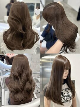 アイシー 表参道(ICY) ブリーチなし！ヘーゼルマロンショコラオリーブココアベージュ