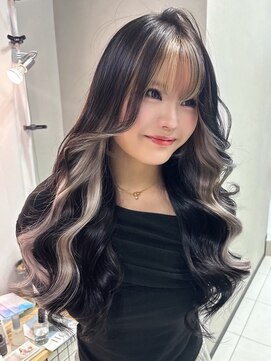 ラルガ 黒崎(Raruga) フェイスフレーミング/レイヤーカット/ダブルカラー/ブリーチ