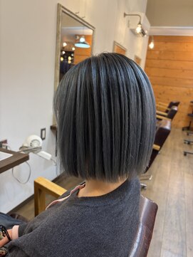 リドルヘアー 石井町店(Riddle HAIR) ブリーチオンバレイヤージュ ハイライト グラデーション
