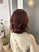 イロ ジェイアール JR奈良店(IRO)&nbsp;ディープピンクブラウン/切りっぱなしくびれスタイル