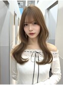 ミディアムレイヤーくびれ巻き
