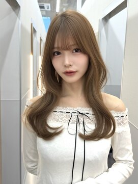 エン クラン バイ ヘッドライト たまプラーザ南口店(en. clan by HEADLIGHT) ミディアムレイヤーくびれ巻き