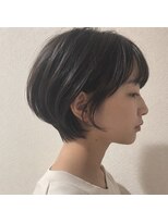 アンリエラ(Unliera)&nbsp;ショートボブ/暗髪/透明感カラー/松山美容室