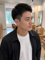 ローム 北花田店(Rome) 刈り上げツーブロック短髪ベリーショートメンズショート