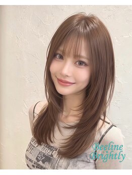 ビーラインブライトリー(Beeline★Brightly)の写真/話題の“髪質改善”で髪の芯から美しく。今までにない艶感と柔らかさを実感できる感動の仕上がりに。
