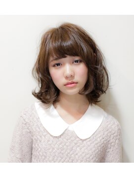 エクファ ヘア リゾート 大津 瀬田店(ex-fa hair resort) エアリーカールボブ