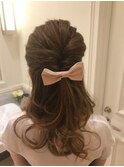 ナチュラル ヘアアレンジ