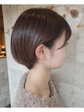 ミルヘアデザイン(mil hair design) まるっこショートボブ