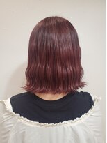 フゥカ 売市店(fuka)&nbsp;ベリーピンクカラー×ケアカラー×オルチャンスタイル