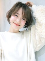 アルバム 渋谷パルコ(ALBUM)&nbsp;愛されナチュラルショート_フリンジウェーブセシルカット_76645