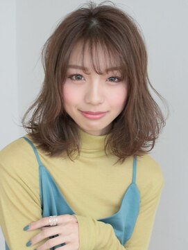 アグ ヘアー セント 鹿児島中央駅2号店(Agu hair st.) 《Agu hair》ほつれ感が可愛いフラッフィボブ