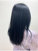 ブルーブラック 韓国風カラー kf