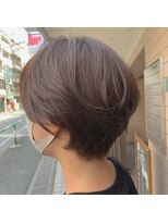 フィン(FiN by allure)&nbsp;髪質改善ショート×ワンカールパーマ/下河原 聡