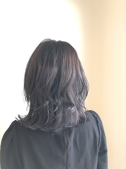 京都・西院cuculehair　アッシュバイオレット