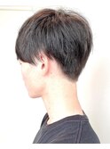 大人メンズカット/ナチュラルツーブロック/ソフト刈り上げ