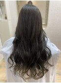 毛先カラー