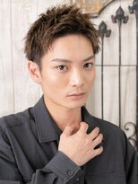 モッズヘア メン 上尾東口店(mod's hair men)&nbsp;グレージュカラー小顔ハンサム耳だしベリーショートL上尾