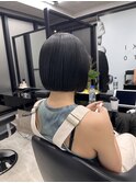 ぱっつんボブ