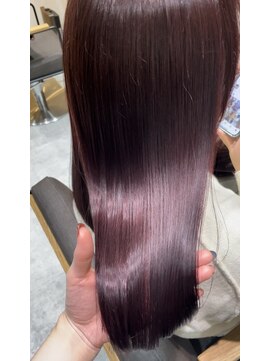 テラスヘアラボ 新潟駅南(TERRACEhairLab.) 【艶pink lavender】