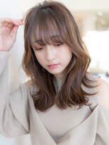 イオ 本厚木(io)&nbsp;大人かわいいくびれレイヤーワイドバング似合わせイメチェン