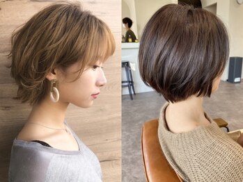 ピシェ ヘア デザイン(Piche hair design)の写真/【日進/赤池】でショートが上手いと評判のPiche。丸みショートやハンサムショート/バッサリイメチェンも◎