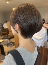 ティア ヘアデザイン(Theia hair design) <倉敷・中島/Theia> どこから見ても綺麗な耳掛けショート