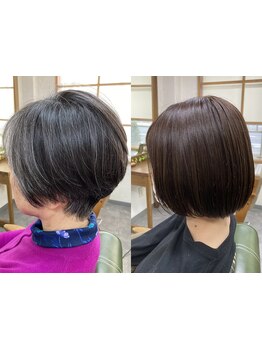 自宅での再現性も高く思わず触れたくなるような自然な艶髪へ♪小顔レイヤーで大人カワイイスタイルが叶う♪