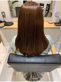 【ビフォーアフター】艶髪ストレート