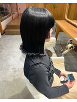 フラム(fulam)&nbsp;ワイドバング×姫カット×ボブ