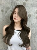 韓国風前髪×レイヤーカット【髪質改善/新宿/レイヤーカット】