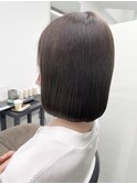 ボブ/ミディアムボブ/髪質改善ヘアエステ/オリーブ/ナチュラル