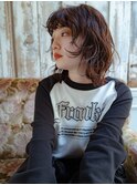 ウルフパーマ/内巻きパーマ/外国人風パーマ/くせ毛風パーマ