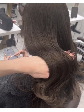 ロンド レア 天神大名店(Lond Le’a) 髪質改善グレージュカラー似合わせカットフェミニンロング