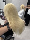 抜きっぱなしブロンド/ブリーチ