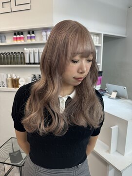 ペレ 渋谷(PELE) 着物/フェミニンロング/似合わせカット/ウェーブミディアム/渋谷