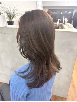モアナ バイ ヘッドライト 新越谷店(Moana by HEADLIGHT) Moana【新越谷】#透明感カラー#レイヤー#ブラウン#くびれヘア