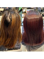 ハルキミナト ジャパン ヨコハマ(HARUKI MINATO japan YOKOHAMA)&nbsp;つむじ割れなし、ケアカラー　20代/30代/40代女性