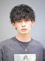 リップス 原宿(LIPPS) 波巻き×ツイスパミックスパーマ