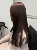 【stylist AIKA】暗髪グレージュカラー