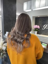ガルボヘアー 桟橋店(garbo hair)&nbsp;プルシールエクステヘーゼルベージュ高知美容院