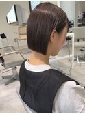 【YOKE】カーキグレージュアッシュグレージュ縮毛矯正髪質改善