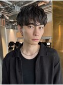 サーフカール/スパイキーショート/ブルーブラック