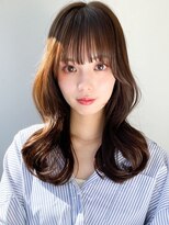 アース 相模大野店(EARTH)&nbsp;ブリーチなし◎ラベンダーブラウンロング艶髪