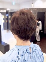 ヴィサージュ ギンザ VISAGE GINZA&nbsp;上品レイヤーショート&白髪ぼかしカラー