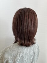 カイノ イオンモール草津店(KAINO)&nbsp;ピンクブラウンハイライトミディ