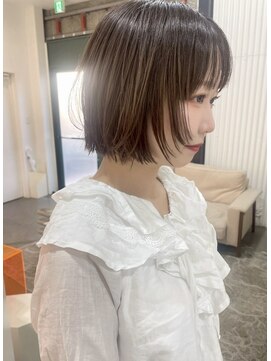 エダメ(EDAME) レイヤーボブ/顔まわり
