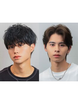 【恵比寿にNEW OPEN！】デザイン性だけでなく、再現性の高いスタイルが好評!［メンズカット/メンズパーマ］