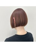 切りっぱなしボブ