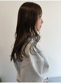 くすみブラウン