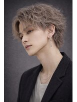 ヘアールーム アート(hair room a to by NYNY)&nbsp;ミルクティーベージュ×バレイヤージュ